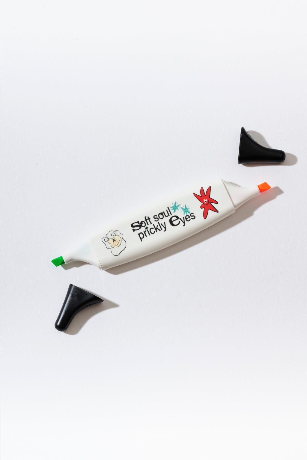 2色塗れるよ蛍光マーカー [GREEN & ORANGE] – 羊文学 Official Store