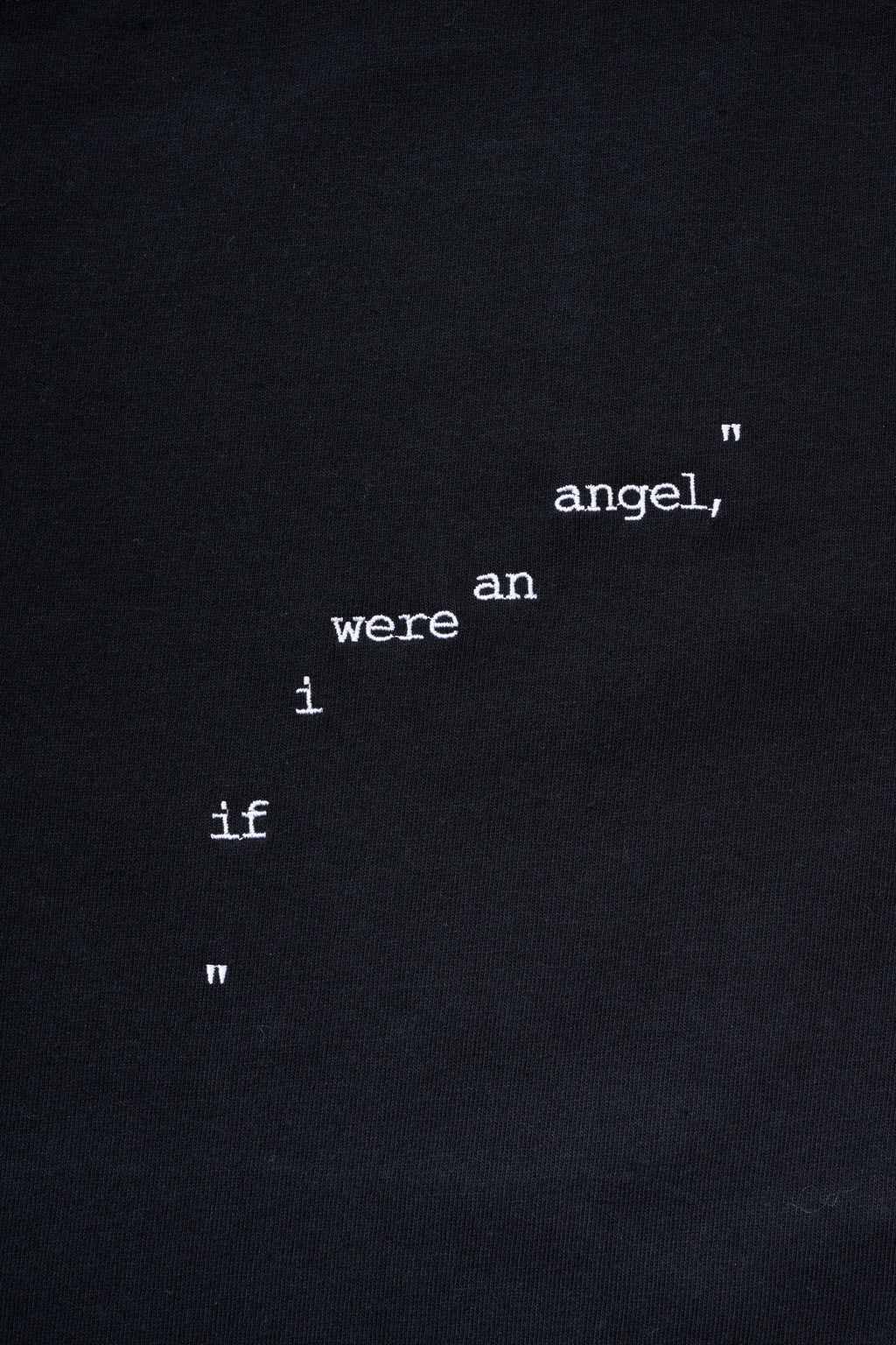 FC限定　羊文学　if i were an angel, Tシャツ　XL if i were an angel, Tシャツ [FC限定] [BLACK] – 羊文学
