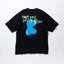 "soft soul, prickly eyes" Tシャツ [BLACK]