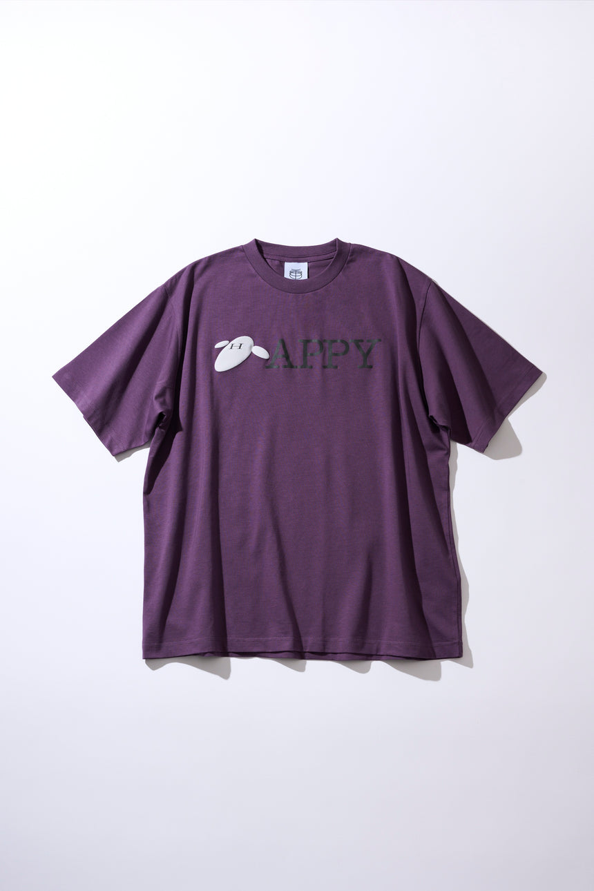 HAPPY Tシャツ[PURPLE]