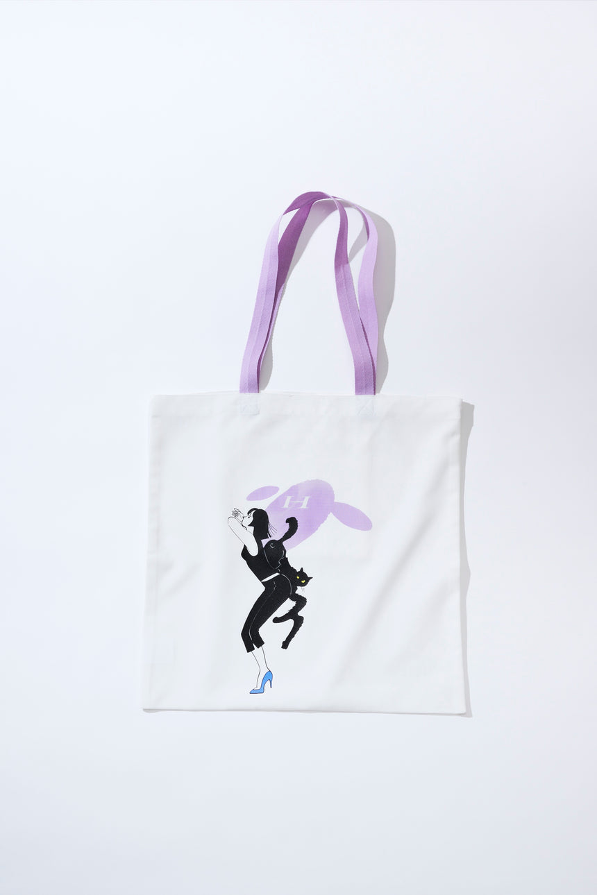 "I love cats x Tanaka Misaki" tote bag