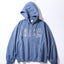 SPRING FLOWER zip-up hoodie[BLUE]