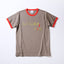 Don't Laugh It Off T-shirt [GRAY x RED]