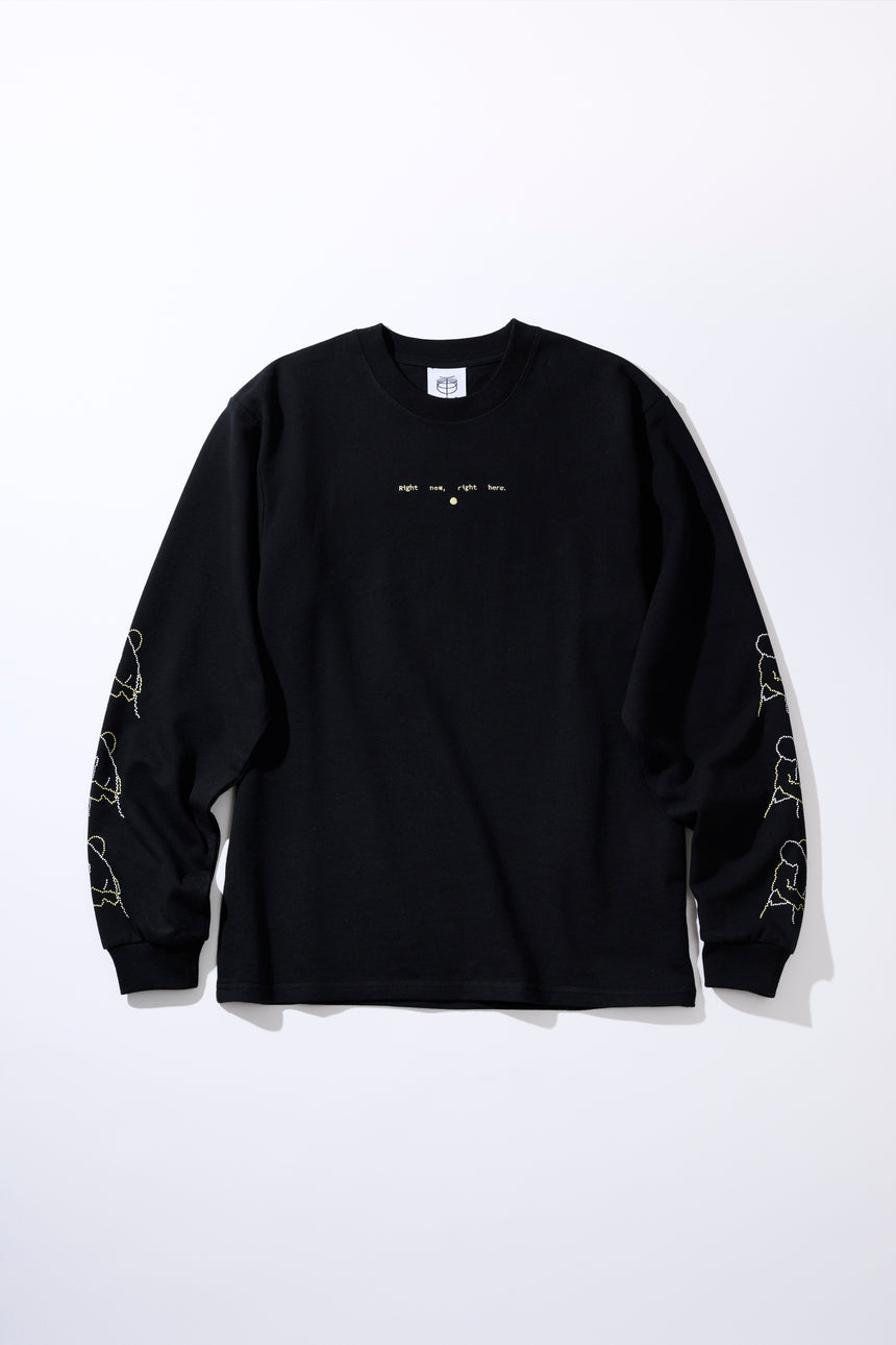 Right now, right here. Long T-shirt