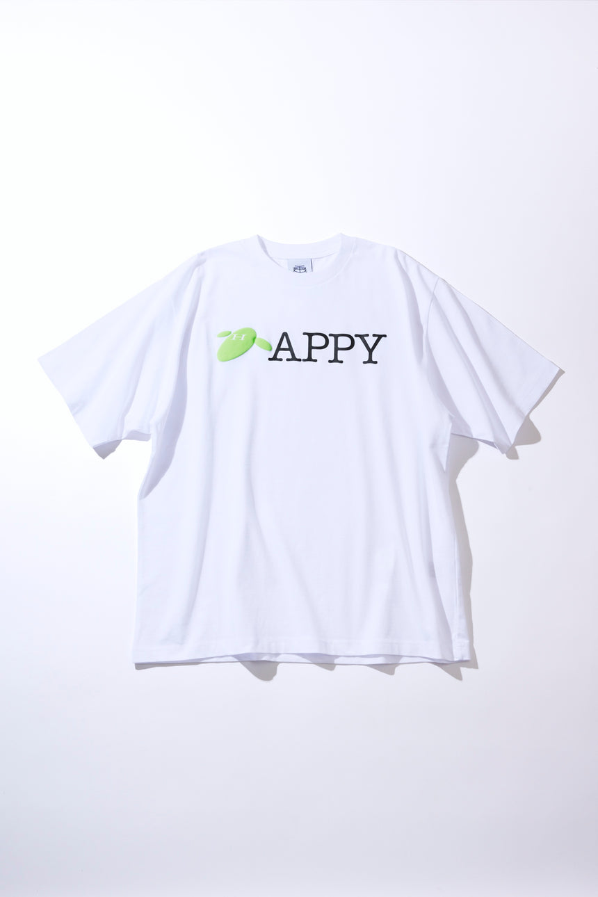 HAPPY Tシャツ[WHITE]