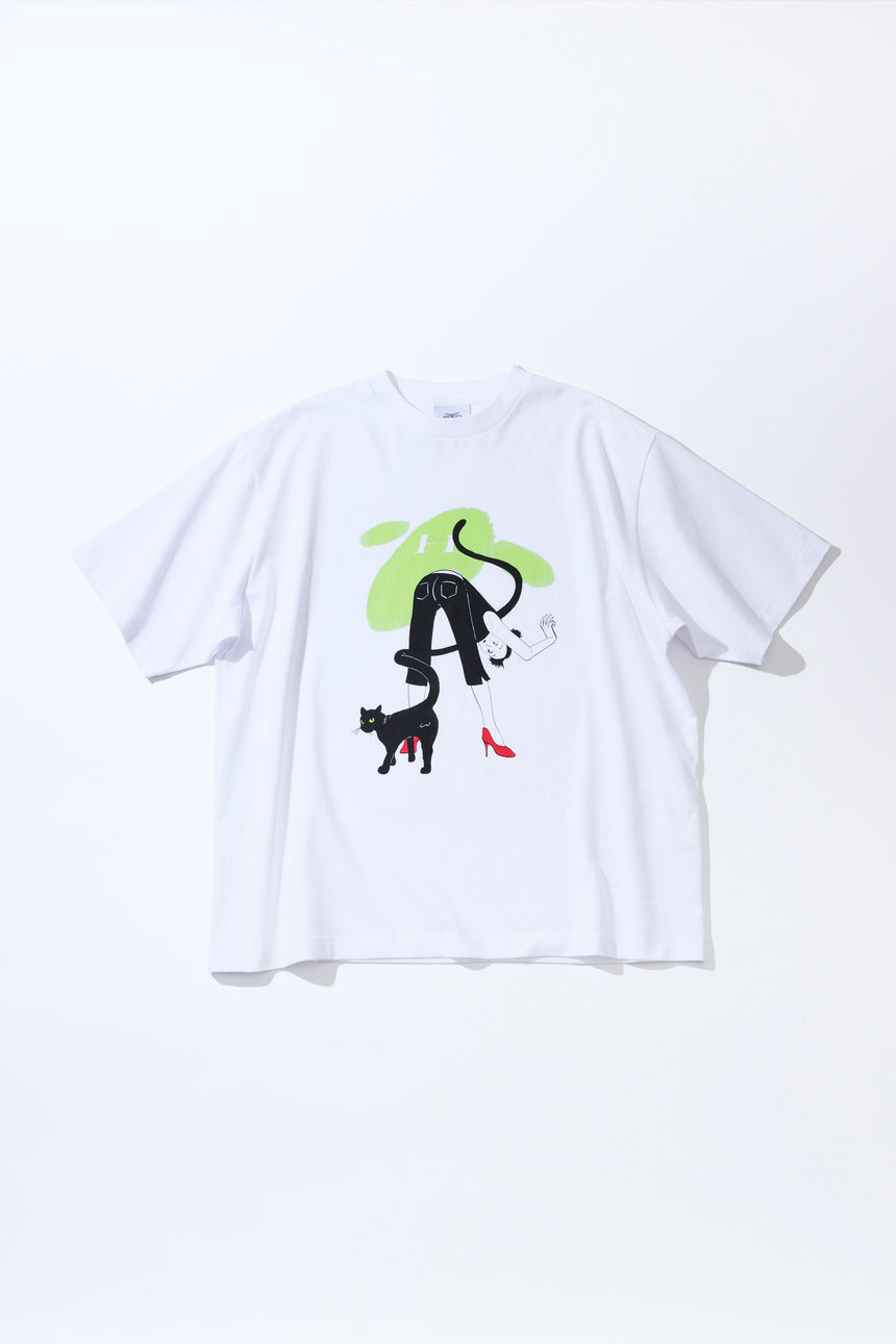 "I love cats x Tanaka Misaki" T-shirt