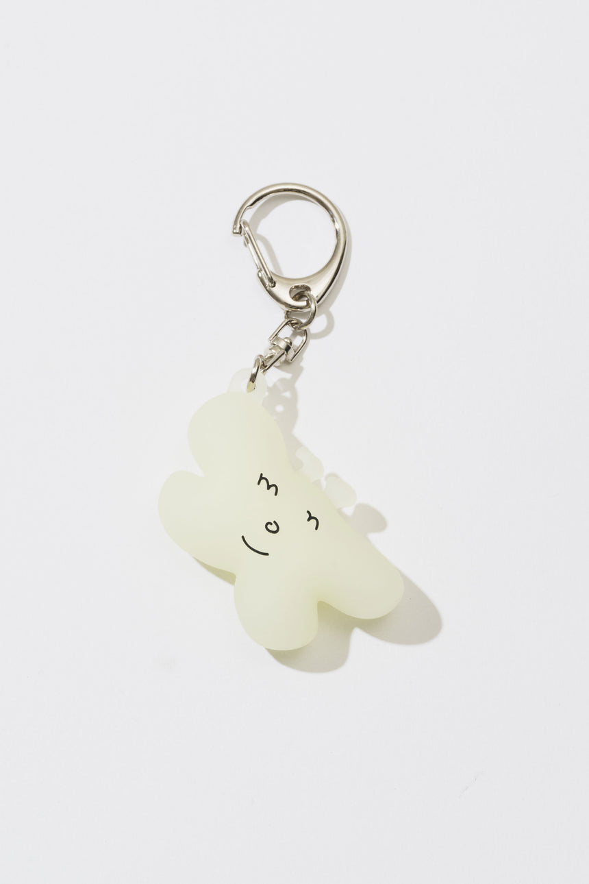 [moni goods] moni-chan glow-in-the-dark keychain