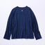 MINDFUL BREATHING Long T-shirt [NAVY]