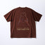 Right now, right here. T-shirt [BROWN]