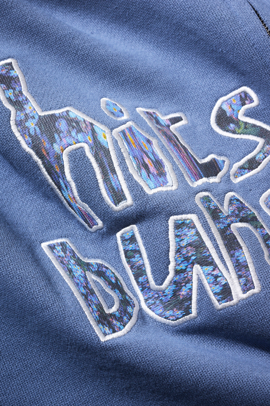 SPRING FLOWER zip-up hoodie[BLUE]