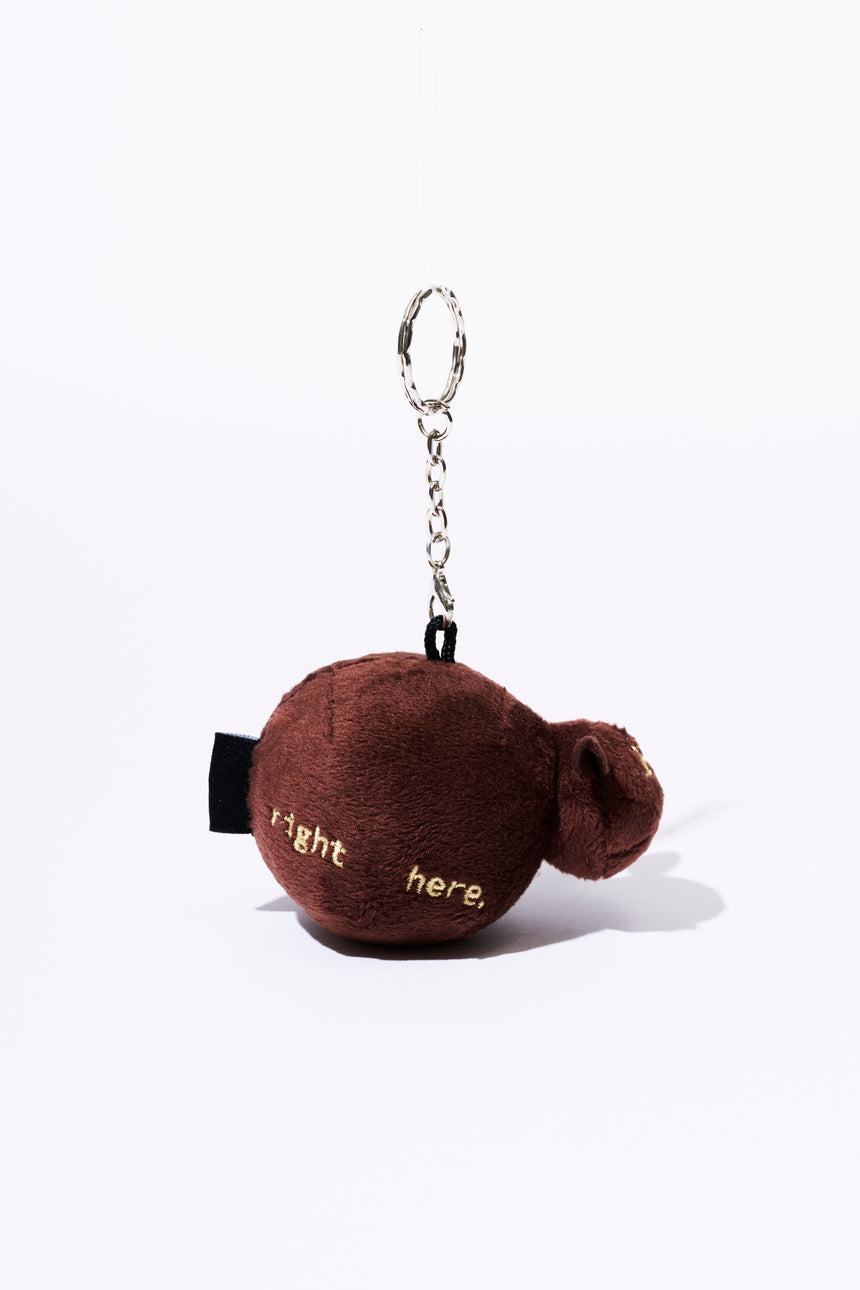 Sheep Plush Keychain [Right now, right here.]