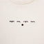 Right now, right here. T-shirt [OFF WHITE]