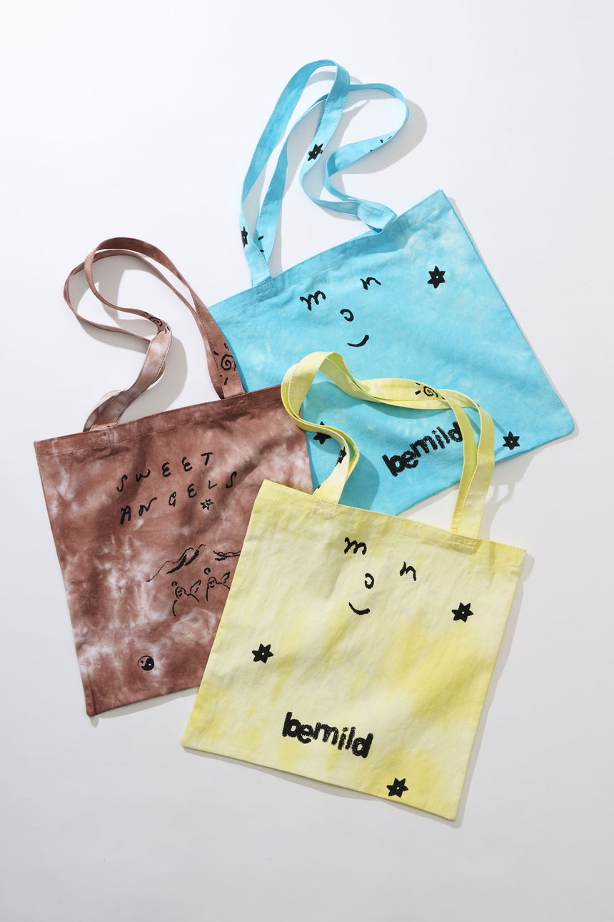 [moni goods] Hand-dyed tote bag