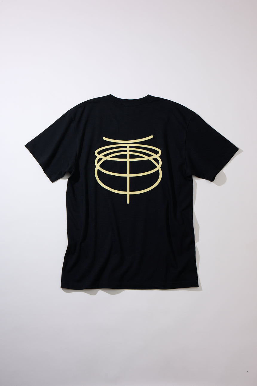 Hitsuji Bungaku Logo T-shirt [BLACK]