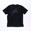 Hitsuji Bungaku ex logo T-shirt [BLACK]