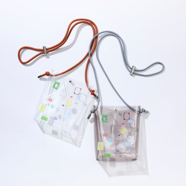 羊文学　Ⅲ ライブグッズ　クリアサコッシュ　designed by opnner designedbyopnner_1.