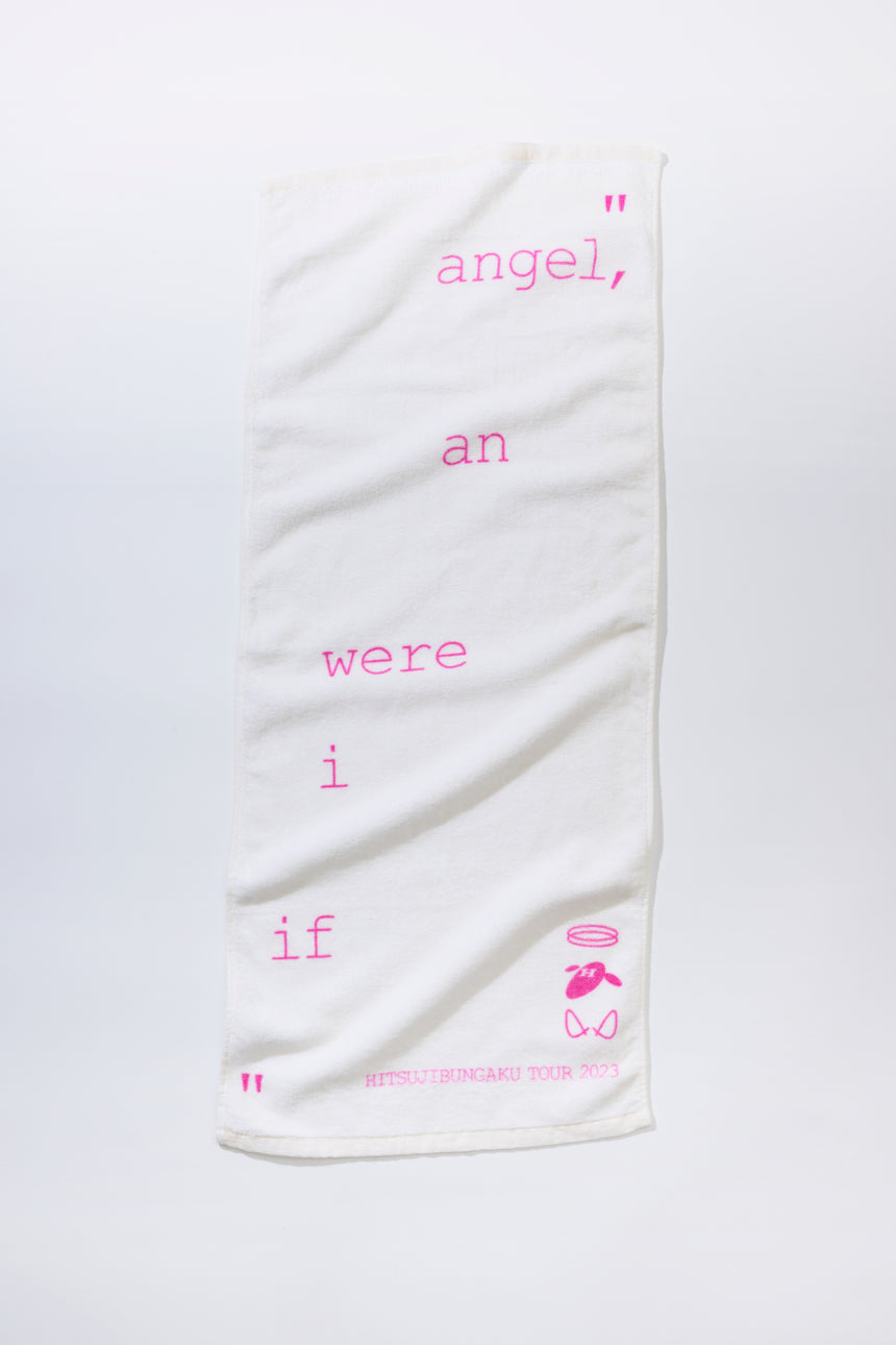 if i were an angel, face towel [IVORY]