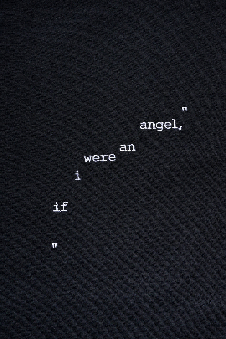 if i were an angel, Tシャツ [BLACK]