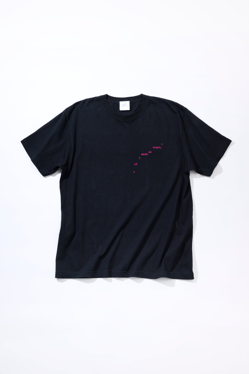 if i were an angel, T-shirt [FC exclusive] [BLACK]