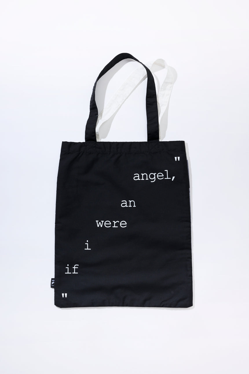 if i were an angel, tote bag